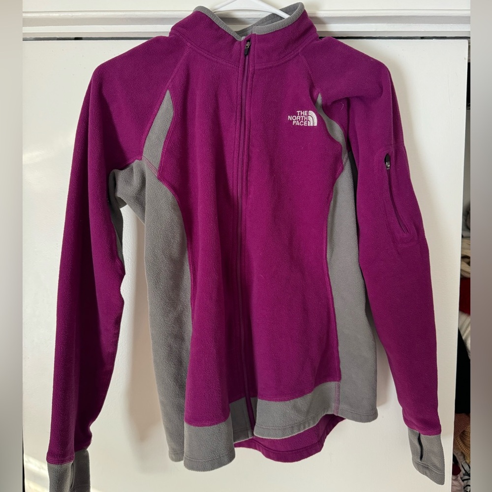 North face full zip fleece